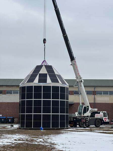 Montage aller Segmente ist abgeschlossen